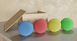 Набор кинезиологических мячей в коробке - fgospostavki.ru - Полевской