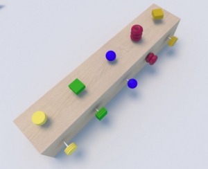 Развивающая панель «Винтовые цветочки » - fgospostavki.ru - Полевской