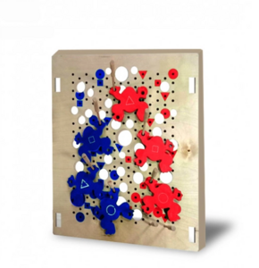 Тактильно-развивающая панель «Цветные лягушки» - fgospostavki.ru - Полевской