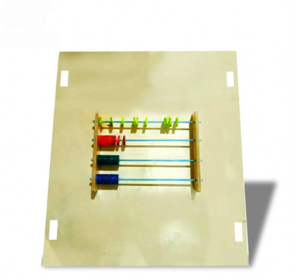 Тактильно-развивающая панель «Цветные счеты» - fgospostavki.ru - Полевской