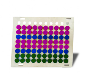 Тактильно-развивающая панель «Цветные фигурки» - fgospostavki.ru - Полевской