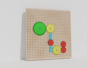 Тактильно–развивающая панель «Механика» - fgospostavki.ru - Полевской