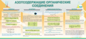 Стенд "Азотсодержащие органические соединения" - fgospostavki.ru - Полевской