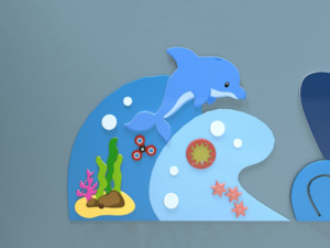 Бизиборд «Дельфин» - fgospostavki.ru - Полевской