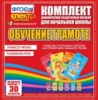 Динамические раздаточные пособия. Обучение грамоте (карточки). Комплект разрезных карточек для тренировки навыков чтения. - fgospostavki.ru - Полевской