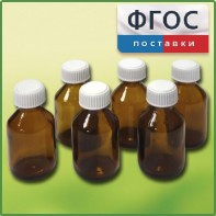 Набор склянок для растворов реактивов 30 миллилитров (6 штук) - fgospostavki.ru - Полевской