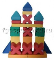 Мягкий модуль-конструктор "Башня" (21 элемент) - fgospostavki.ru - Полевской