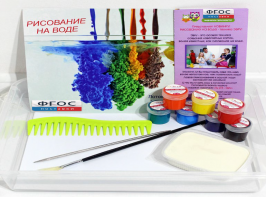 Набор для рисования "Эбру-Семерка" - fgospostavki.ru - Полевской