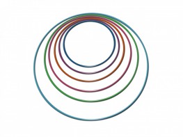 Обруч гимнастический стальной окрашенный утяжеленный (900 миллиметров, 1050 грамм) - fgospostavki.ru - Полевской