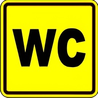 Тактильный знак (WC) 150х150 - fgospostavki.ru - Полевской