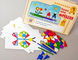 Игровой набор Фребеля "Конструктор плоскостной-3" (Серия "Эксперимент") - fgospostavki.ru - Полевской