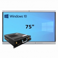 Интерактивная панель 75" (встроенный ПК, Win10) - fgospostavki.ru - Полевской