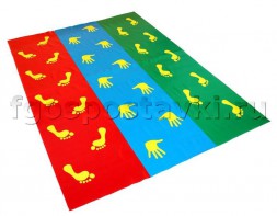 Коврик координационный "Мы идем-4" (1 слойная кожа) - fgospostavki.ru - Полевской