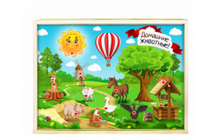Интерактивная светозвуковая панель «Домашние животные» - fgospostavki.ru - Полевской