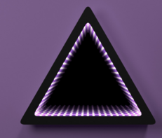 Светозвуковая панель «Бесконечность треугольник» - fgospostavki.ru - Полевской