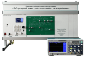 Комплект лабораторного оборудования «Лабораторный макет супергетеродинного радиоприёмника»  - fgospostavki.ru - Полевской