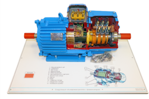 Стенд-планшет «Асинхронный двигатель с фазным ротором» - fgospostavki.ru - Полевской