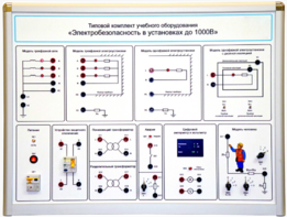 Типовой комплект учебного оборудования «Электробезопасность в установках до 1000 В»  - fgospostavki.ru - Полевской