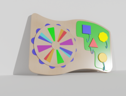 Тактильно-развивающая панель «Яркие краски» - fgospostavki.ru - Полевской