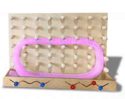 Тактильно-развивающая панель с трубой - fgospostavki.ru - Полевской