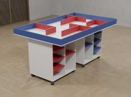 Стол для робототехники и конструирования №13 - fgospostavki.ru - Полевской