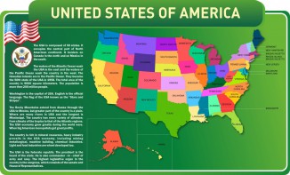 Стенд "United States Of America" - fgospostavki.ru - Полевской