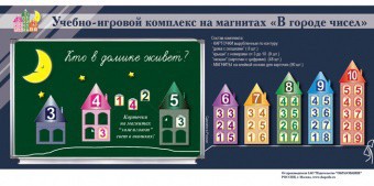 "В городе чисел". Для лучшего понимания и запоминания состава чисел первого десятка - fgospostavki.ru - Полевской