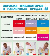 Стенд "Окраска индикаторов в различных средах" - fgospostavki.ru - Полевской
